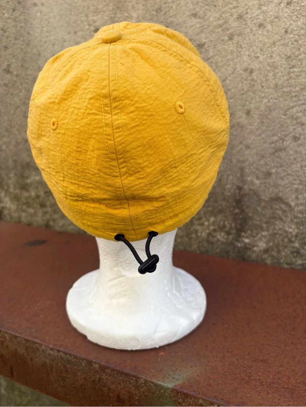 Belief NYC Run Club 6 Panel Hat OSFM Yellow New York Running